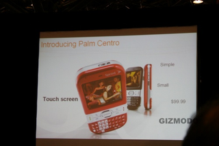 Illustration for article titled Palm Centro Launch Event (The Treo for Hobbits)